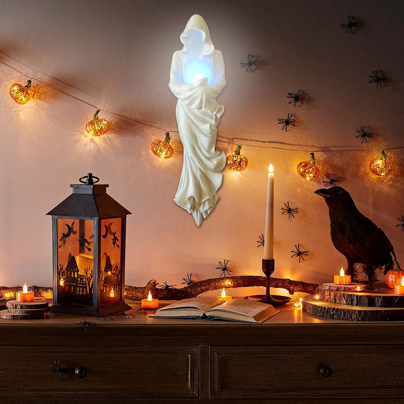 Ghost Figurine Halloween Huggi - Resin Art Table Top review and price