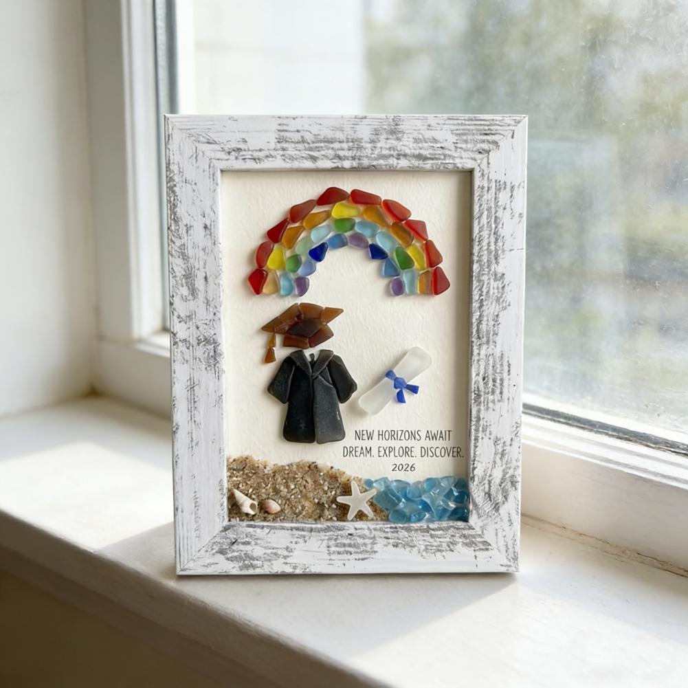 Balanced Sea Glass Arrangement - Resin Art Class review and price