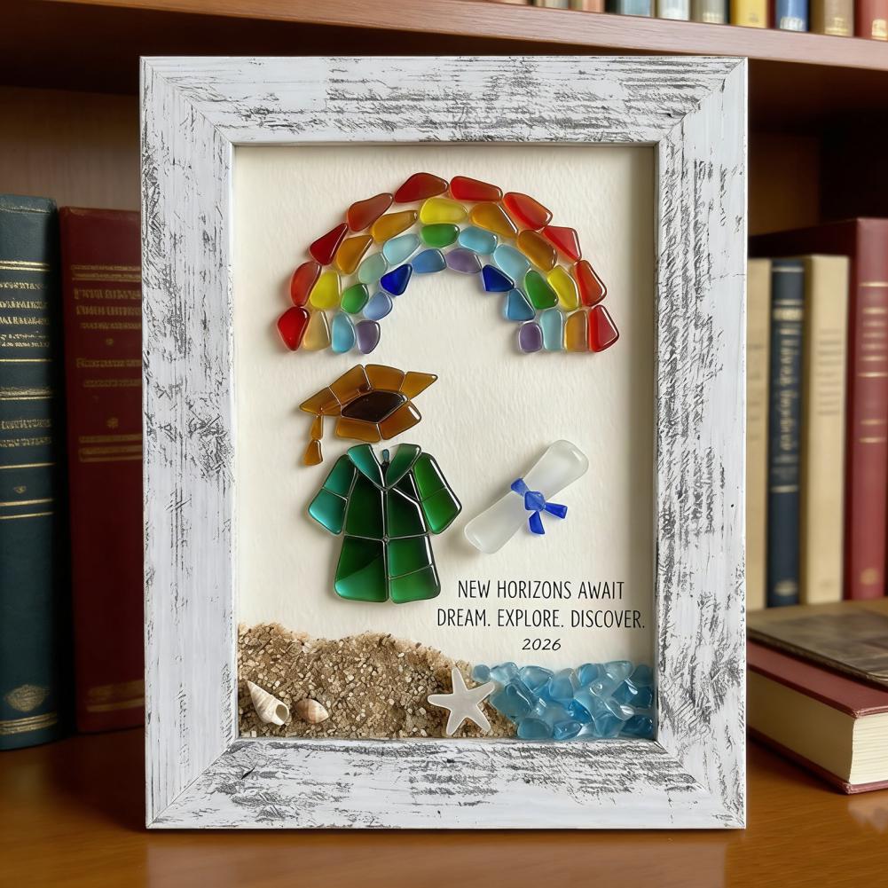 Balanced Sea Glass Arrangement - Resin Art Class review and price