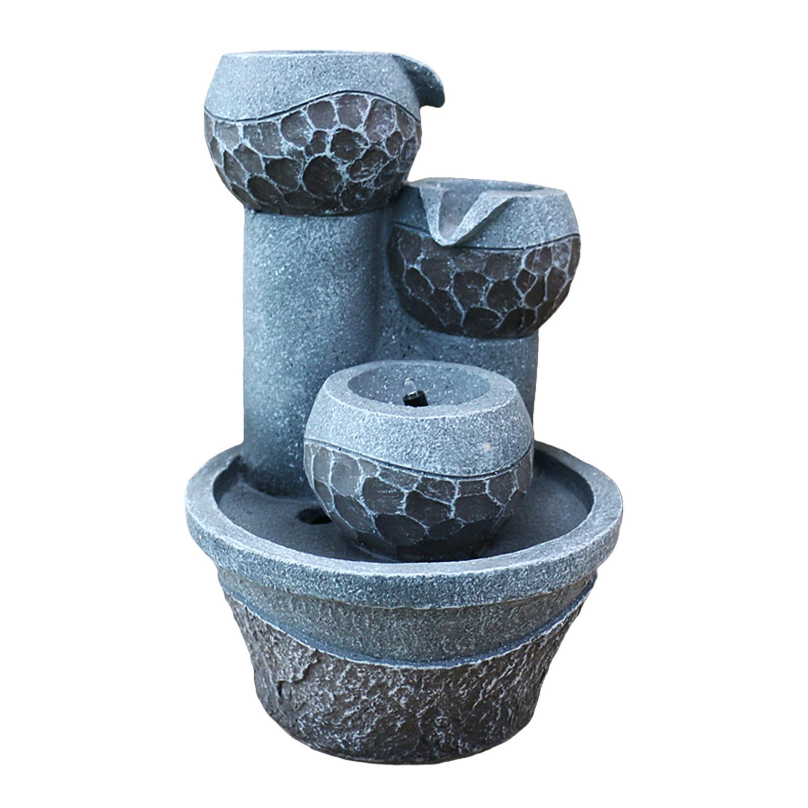 Small Tabletop Water Fountain  - Resin Art Table Top review and price