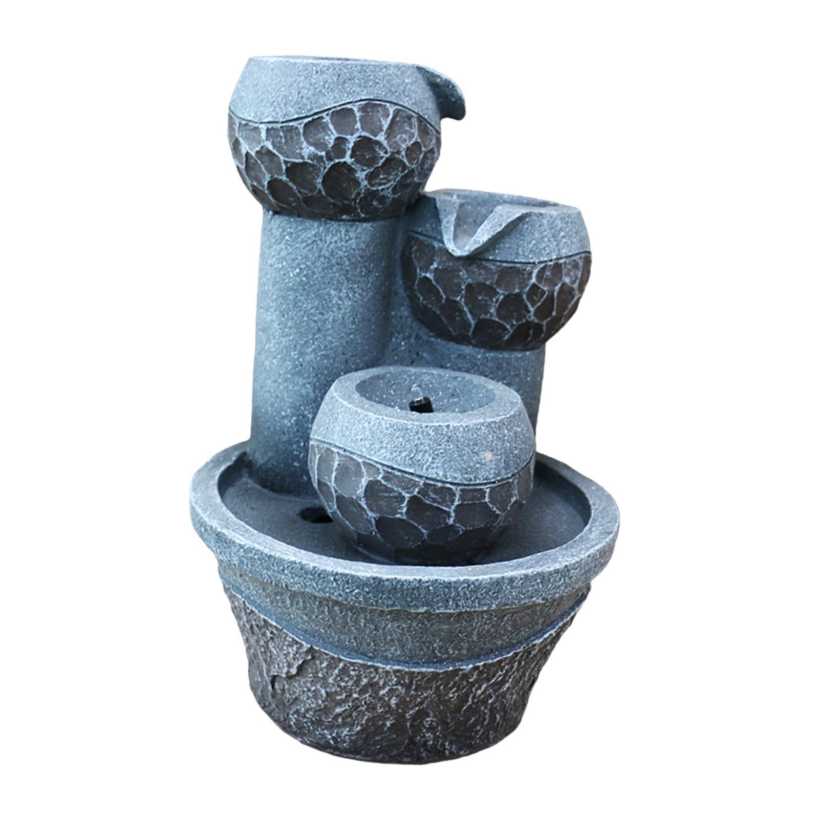 Small Tabletop Water Fountain  - Resin Art Table Top review and price